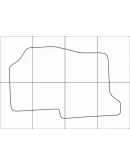 LAND ROVER DISCOVERY 3-4 2006-- Лекала автоковриков