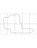 LAND ROVER DISCOVERY 3-4 2006-- Лекала автоковриков