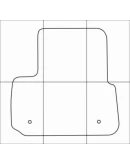 LAND ROVER DISCOVERY SPORT 2015-- лекала автоковриков