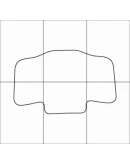 LAND ROVER DISCOVERY SPORT 2015-- лекала автоковриков