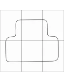 LAND ROVER RANGE ROVER EVOQUE 2011- Лекала автоковриков