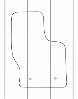 LAND ROVER RANGE ROVER VOGUE 2014-- Лекала автоковриков