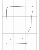 LAND ROVER RANGE ROVER VOGUE 2014-- Лекала автоковриков