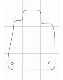 LEXUS GS 300 2WD 2012-- Лекала автоковриков