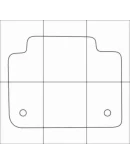 LEXUS GS 300 2WD 2012-- Лекала автоковриков