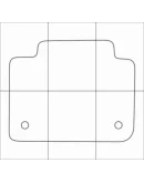 LEXUS GS 300 4WD 2012-- Лекала автоковриков