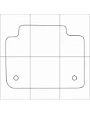 LEXUS GS 300 4WD 2012-- Лекала автоковриков