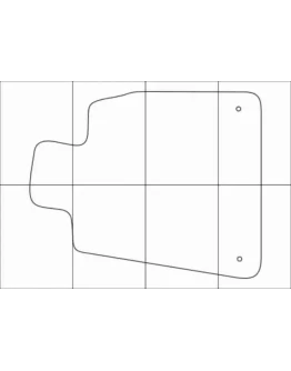 LEXUS GS 300-430 2005-2011 Лекала автоковриков