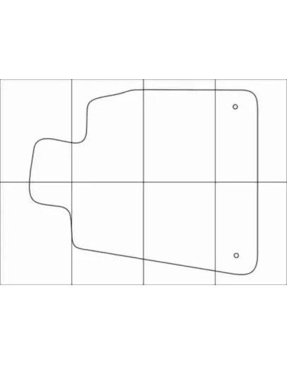 LEXUS GS 300-430 2005-2011 Лекала автоковриков
