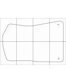 LEXUS GS 300-430 2005-2011 Лекала автоковриков