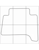 LEXUS GX 460 2009-2013 Лекала автоковриков