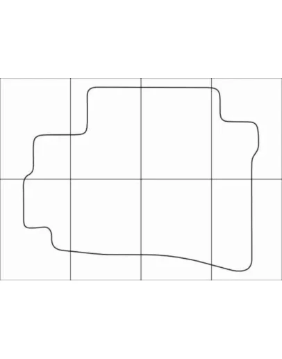 LEXUS IS - 200 1998-2006 Лекала автоковриков