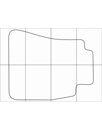LEXUS IS - 250 2005-2013 Лекала автоковриков
