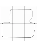 LEXUS IS - 250 2005-2013 Лекала автоковриков