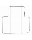 LEXUS IS - 250 2013-- Лекала автоковриков