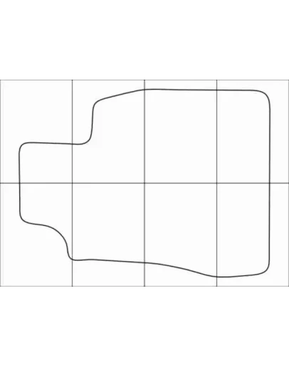 LEXUS LS 430 2000-2006 Лекала автоковриков