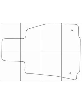 LEXUS LS 460 2006-- Лекала автоковриков