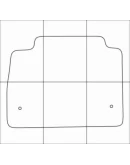 LEXUS LS 460 2006-- Лекала автоковриков