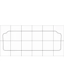 LEXUS LX 470 2000-2007 Лекала автоковриков