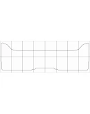 LEXUS LX 470 2000-2007 Лекала автоковриков