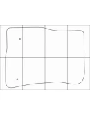 LEXUS LX 570 2007-- Лекала автоковриков