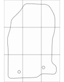 LEXUS NX 2014-- Лекала автоковриков