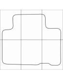 LEXUS NX 2014-- Лекала автоковриков