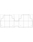 LEXUS RX 300, 330 2003-2008 Лекала автоковриков