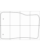 LEXUS RX 350 2009-2014 Лекала автоковриков