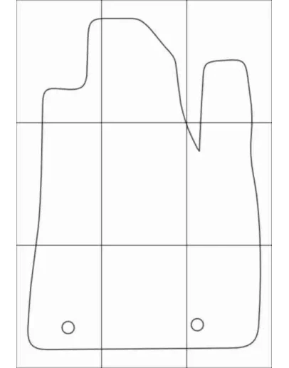 LEXUS RX 350 2014-- Лекала автоковриков