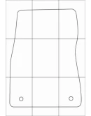 LEXUS RX-200T 2016--Лекала автоковриков