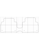 LEXUS RX-300, 330 (1997-2003) Лекала автоковриков