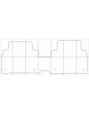 LEXUS RX-300, 330 (1997-2003) Лекала автоковриков