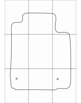 LEXUS ЕS-350 2007-- Лекала автоковриков