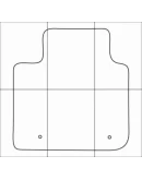 LEXUS ЕS-350 2007-- Лекала автоковриков