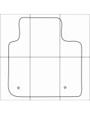 LEXUS ЕS-350 2007-- Лекала автоковриков