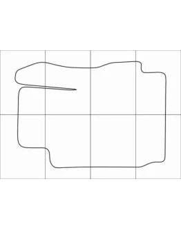 MAZDA 2 2009-- Лекала автоковриков вектор