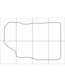 MAZDA 2 2009-- Лекала автоковриков вектор