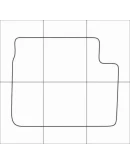 MAZDA 2 2009-- Лекала автоковриков вектор