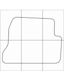 MAZDA 3 2003-2008 Лекала автоковриков вектор