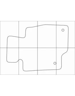 MAZDA 3 2013 Лекала автоковриков вектор