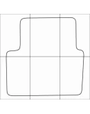 MAZDA 3 2013 Лекала автоковриков вектор