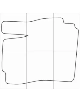 MAZDA 5 2005-2010 Лекала автоковриков вектор