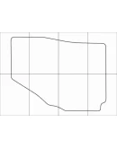 MAZDA 5 2005-2010 Лекала автоковриков вектор