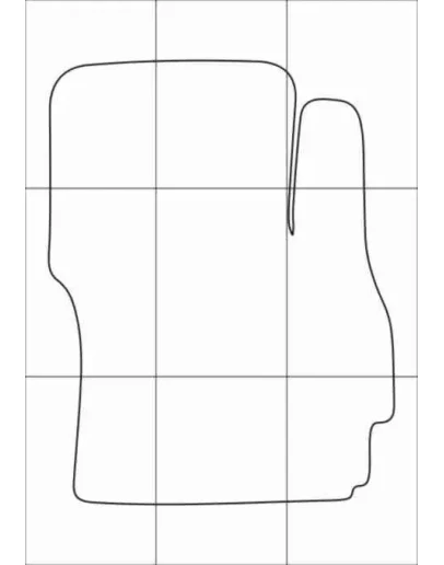 MAZDA 5 2010-- Лекала автоковриков вектор