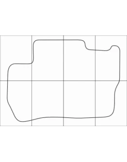 MAZDA 6 2002-2008 Лекала автоковриков вектор