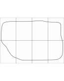 MAZDA 6 2002-2008 Лекала автоковриков вектор