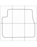 MAZDA 6 2002-2008 Лекала автоковриков вектор