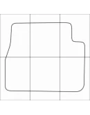 MAZDA 6 2002-2008 Лекала автоковриков вектор