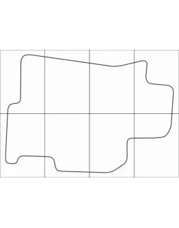 MAZDA 6 2007-2012 Лекала автоковриков вектор